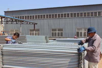 China Hot Dipped Galvanized In Zinc Bath Temporary Security Fencing Panels 2100mm*2400mm Melbourne AS4687-2007 for sale