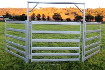 China 20pcs Bundle Heavy Duty Cattle Corral Panels For Sale & Gate for sale