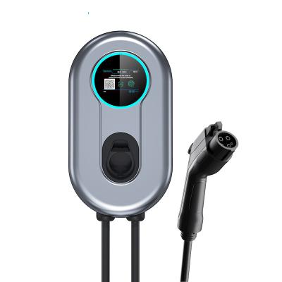 China Type 1 Wallbox Electric Vehicle Charging Station 8-40A Adjusttable ,Ac EV Charger 9.6kw for sale