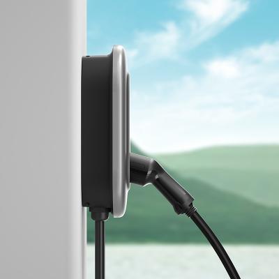 China 16A 11.04KW EV Fast Charger Level 2 Station, Type2 Wallbox Charging Unit for sale
