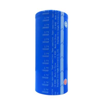 China 2.7V100000F Super Capacitor Battery Rechargeable Cylindrical Type for sale