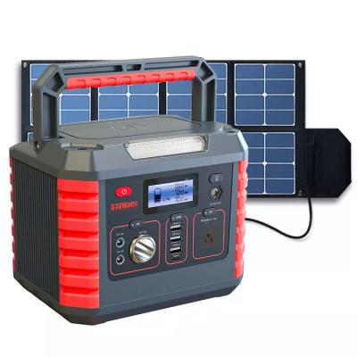 China LiFePO4 MPPT Portable Solar Power Station , 3.7V Outdoor Mobile Power Supply for sale