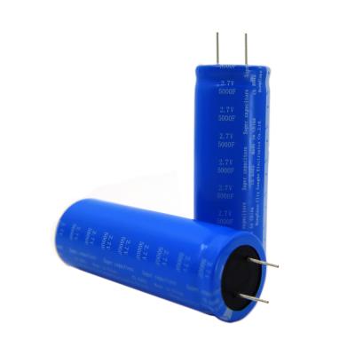 China 2.7V 3000F Cylindrical Lithium Ion Battery , Multipurpose Cell Lithium Battery for sale