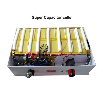 China Solar System DC Capacitor Power Bank 48V 2100WH Durable Silver Color for sale