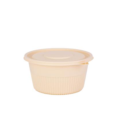 China Eco Friendly Biodegradable Plastic Bowls Food Container Bowl for sale