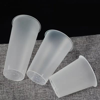 中国 White 350ml PP Plastic Cup 7.5cmx8.5cm Heat Cold Resistant 販売のため