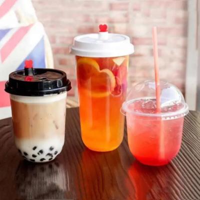 中国 Clear PET Plastic Cup Lids  For Individual Packaging 販売のため