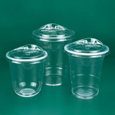 China Las tapas plásticas reutilizables de la taza 10oz alisan a prueba de calor en venta