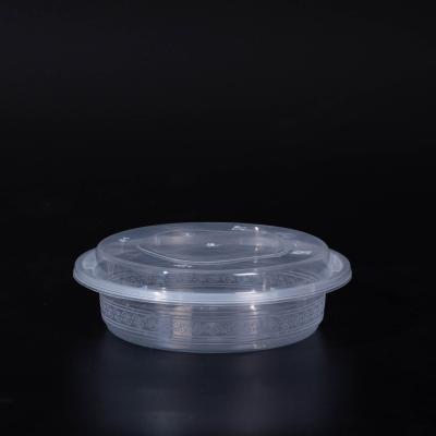 China Smooth Disposable Plastic Salad Bowls Clear White Black for sale