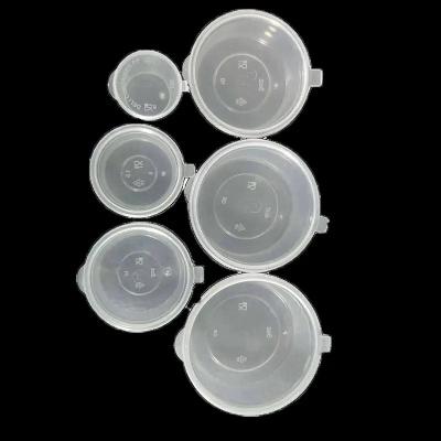 China Small Plastic Disposable Box 500ml For Food Gift Storage for sale