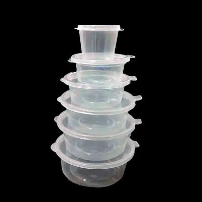 China Sauce Plastic Disposable Box For Normal Low High Temperature for sale