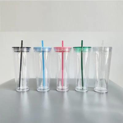 China PET 500ml Cold Drink Plastic Cups Clear Smooth Surface for sale