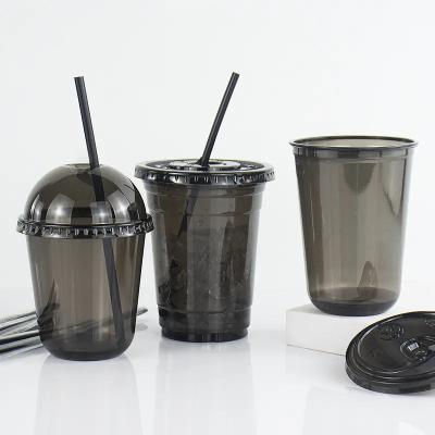 China PET Disposable Drinking Plastic PET Cup 300-1000ml for sale