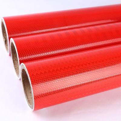China 1.24*45.72m PET High Intensity Grade Reflective Sheeting For Highways for sale