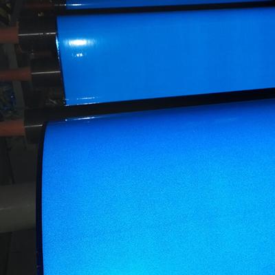 China 1.24*45.72m High Intensity Reflective Sign Sheeting Screen Printing for sale