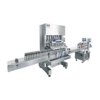 China Pharmaceutical Filler High Efficiency Glass Bottle Syrup Machine Machine Filling Capping Line for sale