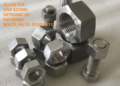 China S21800 / Nitronic 60 Stainless Steel Alloy Fully Austenitic Steel For Valve Stems And Seats for sale