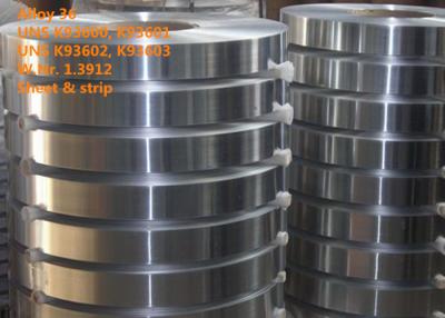 China Ductilidad de la aleación ferro- K93600/W.Nr.1.3912 de UNS buena para el componente del laser en venta