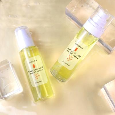 China Toner For Oily Acne Prone Skin Hydrating Facial Toner AHA BHA Salicylic Acid Face Mist for sale