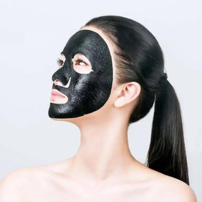 China GMPC ISO Bamboo Charcoal Facial Mask Nourishing And Whitening for sale