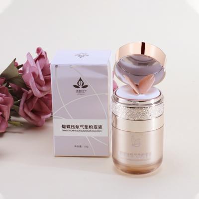 China Bomba de presión de la mariposa de los cosméticos del maquillaje de la cara de la crema del BB del amortiguador de aire del reflejo en venta