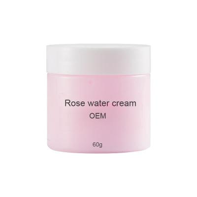 China Refreshing Rose 60ml Moisturizer Facial Cream For Oily Skin Female for sale