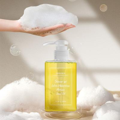 China Private Label 400ml Organic Bath Oils Bodywash Whitening Bath Shower for sale