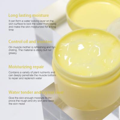 China Cuidado de la piel facial Crema de plátano Crema facial hidratante para blanquear la piel orgánica para la cara en venta