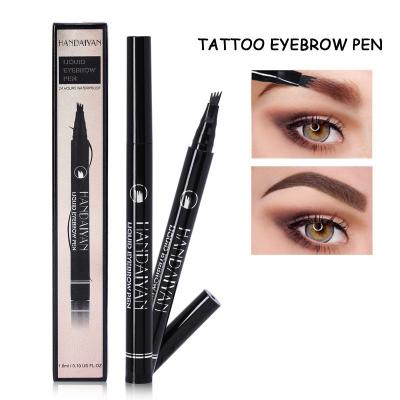 China Sweatproof Eyebrow Pencil With Micro Fork Tip Applicator Natural Looking for sale