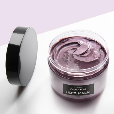 China Deep Cleansing Eggplant Facial Clay Mask Blackhead Pore Cleanser Clay Mud Mask for sale