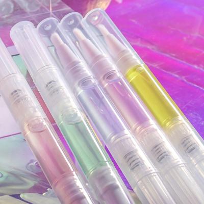 China Cuticle Oil Nail Polish Twist Pen With Brush 5ml Professional Nail Care Product en venta