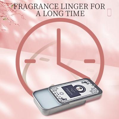 Cina Natural Portable Solid Perfume Balm Custom Fragrance Long Lasting in vendita