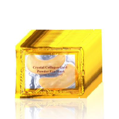 Chine ODM 24k Gold Eye Mask Beauty Collagen Gel Maskss Patches Sheet For Puffiness à vendre