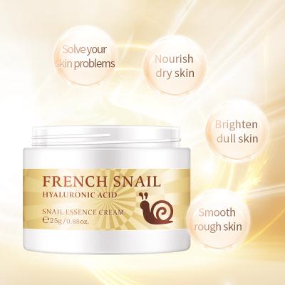 Chine OEM Korea Moisturizing Face Cream Cosmetic Repairing Snail Whiten  25ml à vendre