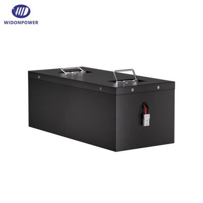 中国 96V AGV リチウムイオンバッテリー 放電温度 -20°C から 60°C 48V 200Ah Lifepo4 パワー リチウムイオンバッテリー パック 販売のため
