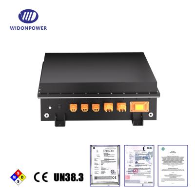 China Batería de iones de litio de AGV personalizada con batería de alto voltaje RoHS 384V 50Ah 150AH en venta
