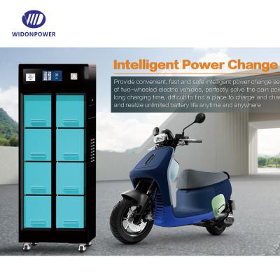 China 40VDC-75VDC Battery Swapping Stations Customized Electric Bike Battery Swap for sale