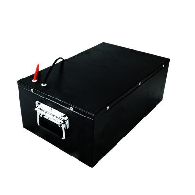 China 72v AGV Lithium Ion Battery Rechargeable 50ah 80ah 100ah Lithium Trailer Battery for sale