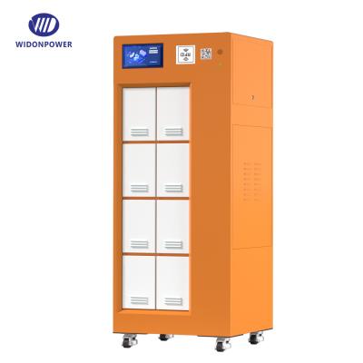 China Smart Card Battery Swapping Station 75VDC Battery Swapping Charging Stations for sale