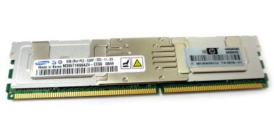 China Dual Rank DIMM PC2-5300 HP DDR2 Memory HP Server Ram 667MHZ Frequency for sale