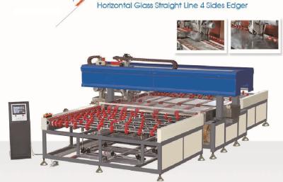 China Horizontal 4 Side Glass Edging Machine Full Automatic,Automatic Glass Seaming Machine,Horizontal Glass Seaming Machine for sale