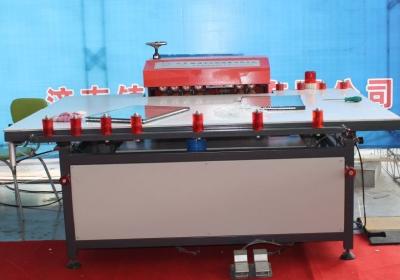 China Horizontal Insulating Glass  Equipment , Roller Press Machine for Double Glazing for sale