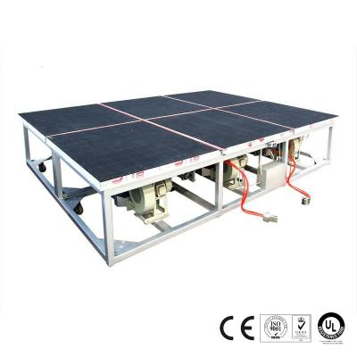 China 2600x2000mm Air Float Glass Breaking Table Pneumatic Control System for sale