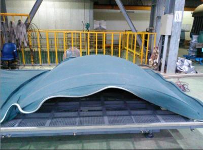 China Equipo que lamina industrial automático, máquina curvada del vidrio laminado para el parabrisas 2200x3200m m del coche en venta