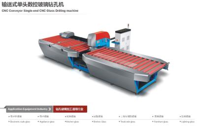 中国 CNCのコンベヤーの単一ヘッドCNCのガラス鋭い機械、光起電太陽ガラス 販売のため