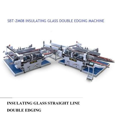 China Insulating Glass Straight Line Glass Double Edger Machine High Performance,Straight Line Glass Double Edger Machine for sale