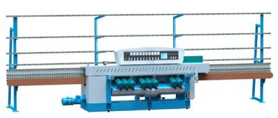 China Auto Straight Line Edge Grinding Machine ,Mosaic Glass Double Edger With 11 Motors for sale
