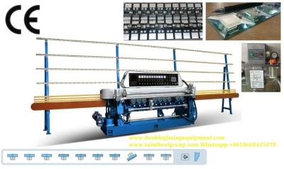 China Linha reta máquina de chanfradura de vidro, linha reta máquina de chanfradura de vidro pequena que processa a espessura 3 ~ 19mm à venda