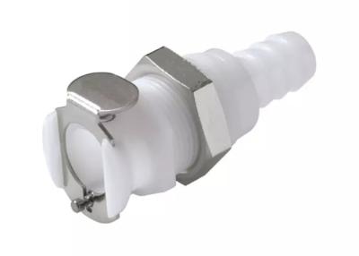 China Medical Water Cooled Fluid Connector Panel Mount Ferruleless Polytube Fitting for sale