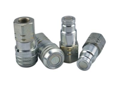 China ISO 16028 Carbon Steel Flat Face Hydraulic Hose Fittings for sale